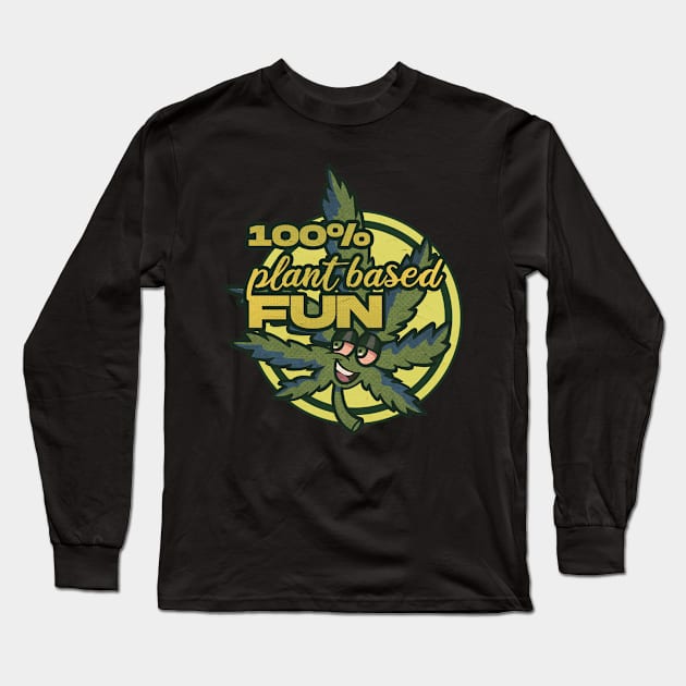 Plant Based Fun Long Sleeve T-Shirt by Cooltinho